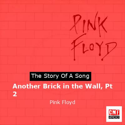 final cover Another Brick in the Wall Pt 2 Pink Floyd