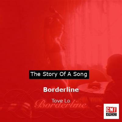 final cover Borderline Tove Lo