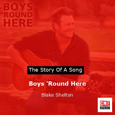 final cover Boys Round Here Blake Shelton