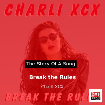 final cover Break the Rules Charli XCX