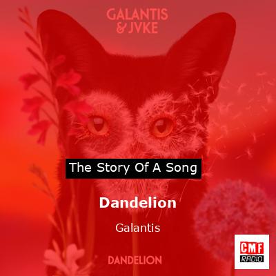 final cover Dandelion Galantis
