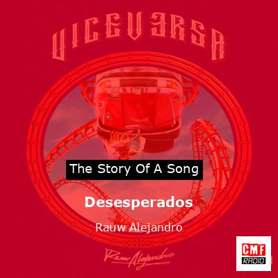 final cover Desesperados Rauw Alejandro