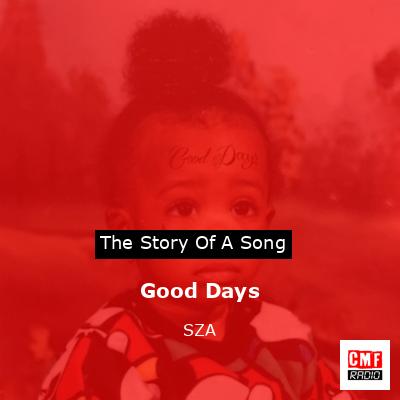 final cover Good Days SZA