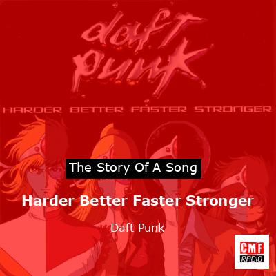 final cover Harder Better Faster Stronger Daft Punk