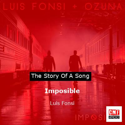 final cover Imposible Luis Fonsi