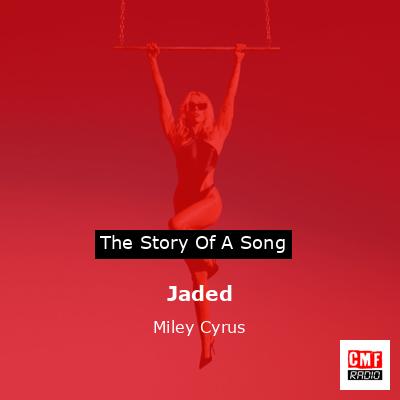 final cover Jaded Miley Cyrus