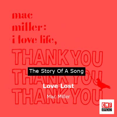 final cover Love Lost Mac Miller
