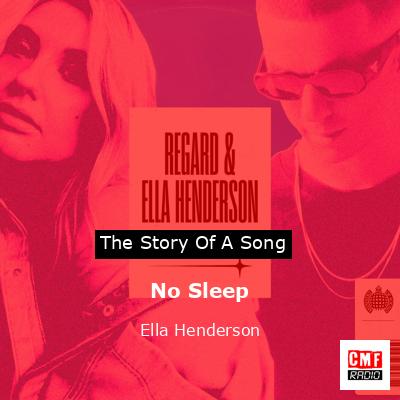 final cover No Sleep Ella Henderson