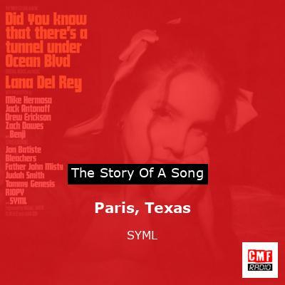 Paris, Texas – SYML