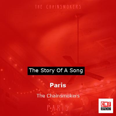 final cover Paris The Chainsmokers