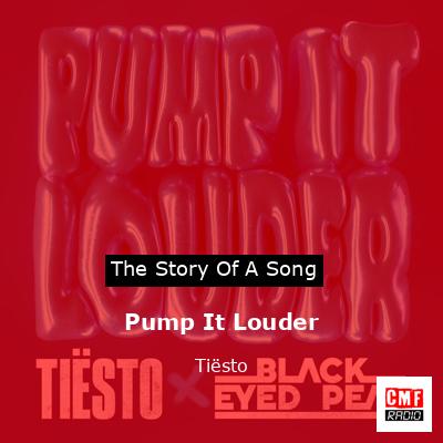 final cover Pump It Louder Tiesto