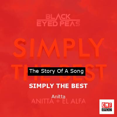 SIMPLY THE BEST – Anitta