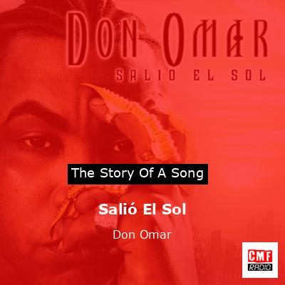 final cover Salio El Sol Don Omar
