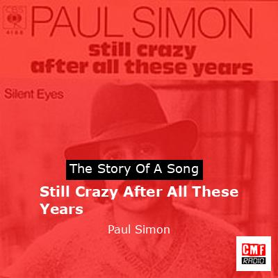 final cover Still Crazy After All These Years Paul Simon