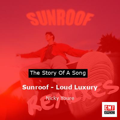 Sunroof – Loud Luxury – Nicky Youre