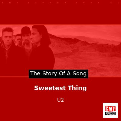final cover Sweetest Thing U2
