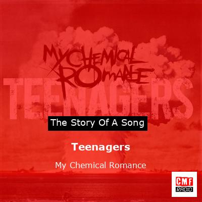 final cover Teenagers My Chemical Romance