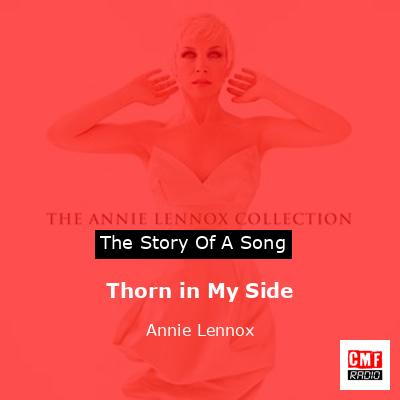 final cover Thorn in My Side Annie Lennox