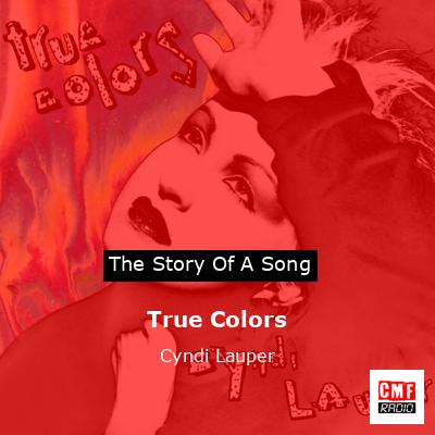 final cover True Colors Cyndi Lauper