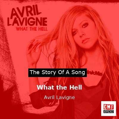 final cover What the Hell Avril Lavigne