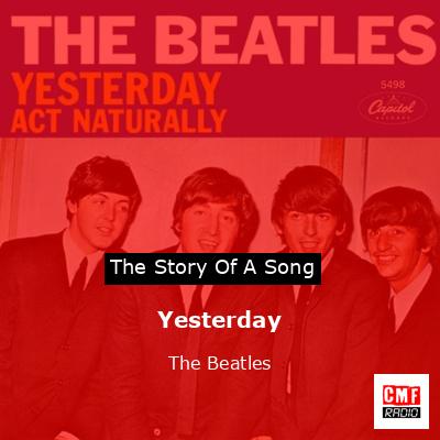 final cover Yesterday The Beatles