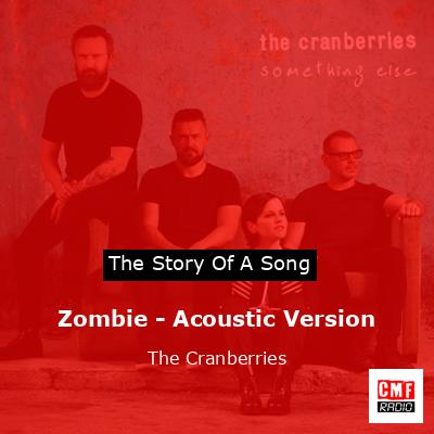 final cover Zombie Acoustic Version The Cranberries