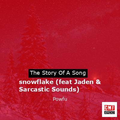 final cover snowflake feat Jaden Sarcastic Sounds Powfu
