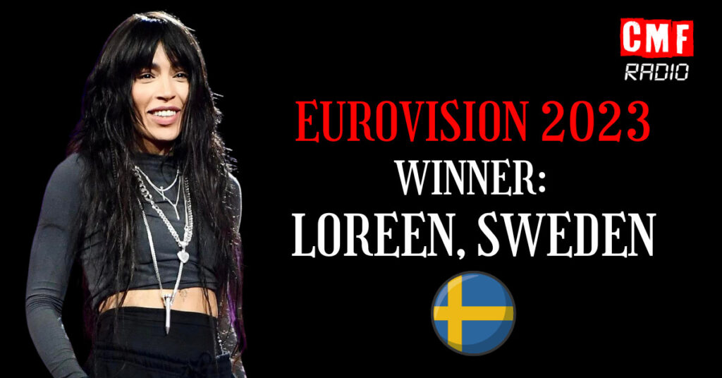 EUROVISION 2023 WINNER LOREEN, SWEDEN