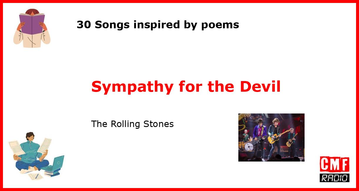 30 Songs inspired by poems: Sympathy for the Devil - The Rolling Stones