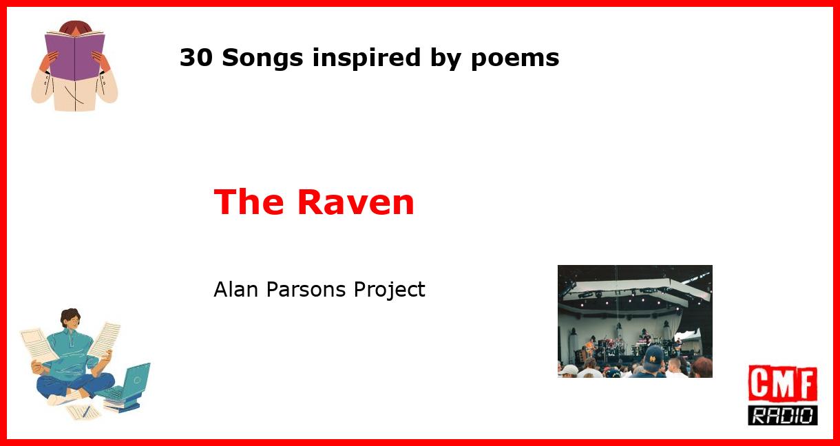30 Songs inspired by poems: The Raven - Alan Parsons Project