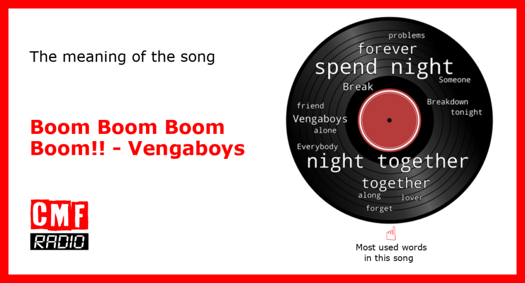 The story and meaning of the song 'Boom Boom Boom Boom!! Vengaboys