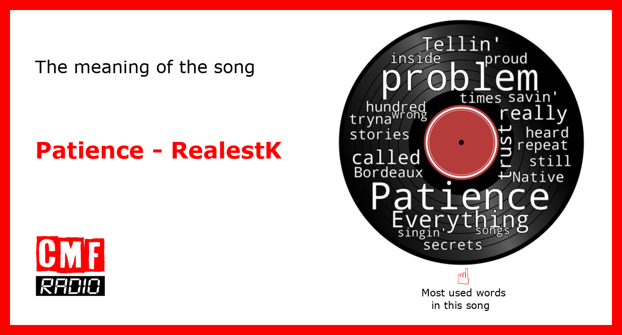 RealestK - Patience: lyrics and songs