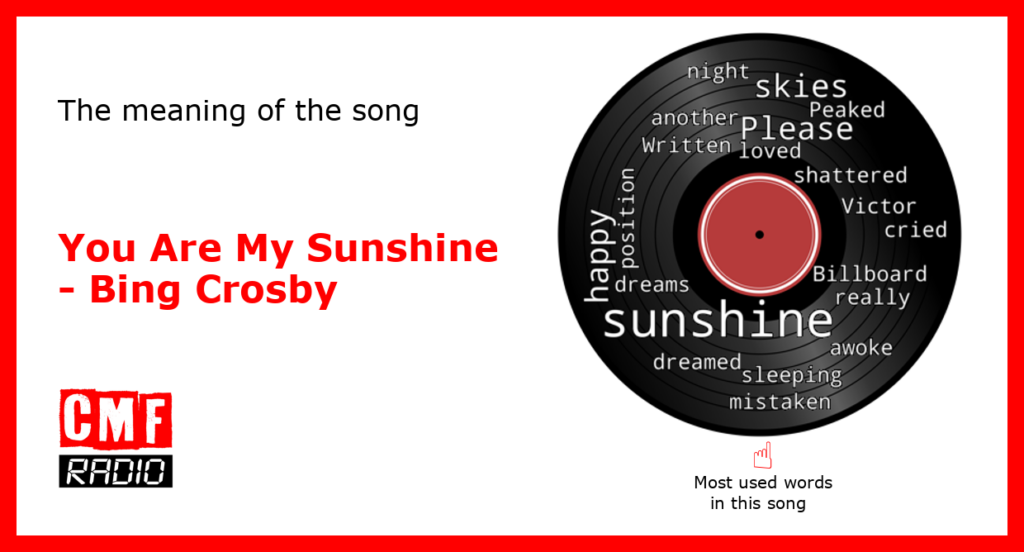 en You Are My Sunshine Bing Crosby KWcloud final