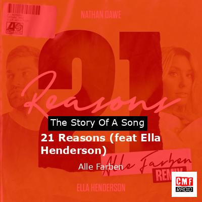 21 Reasons (feat Ella Henderson) – Alle Farben