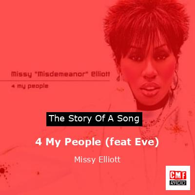 final cover 4 My People feat Eve Missy Elliott