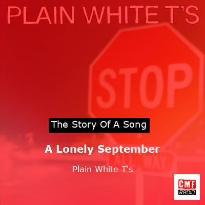 final cover A Lonely September Plain White Ts