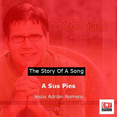 final cover A Sus Pies Jesus Adrian Romero