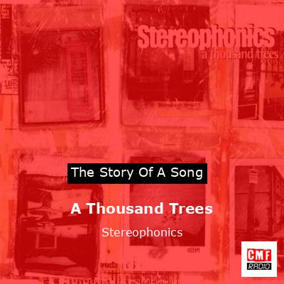 A Thousand Trees – Stereophonics