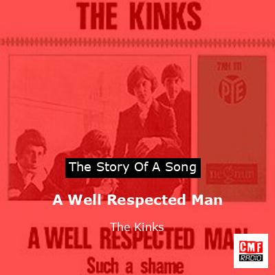 final cover A Well Respected Man The Kinks