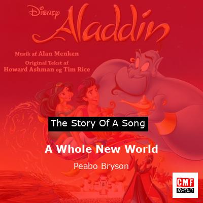 final cover A Whole New World Peabo Bryson