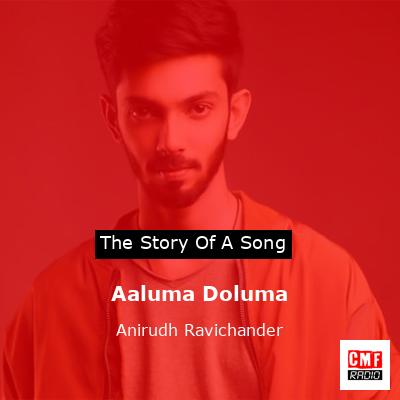 final cover Aaluma Doluma Anirudh Ravichander