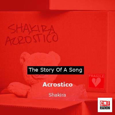 Acrostico – Shakira