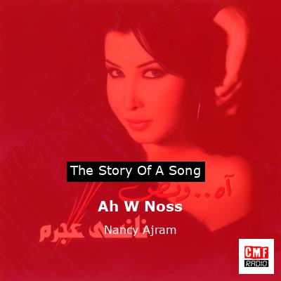 final cover Ah W Noss Nancy Ajram