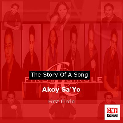 final cover Akoy SaYo First Circle