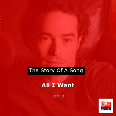 final cover All I Want Jehro