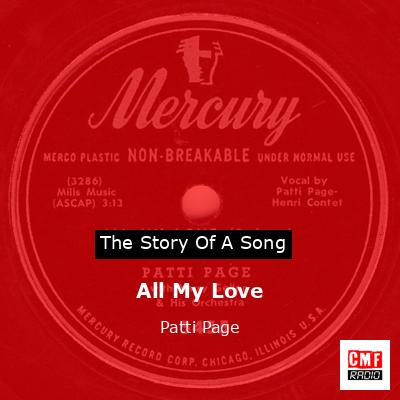 All My Love – Patti Page