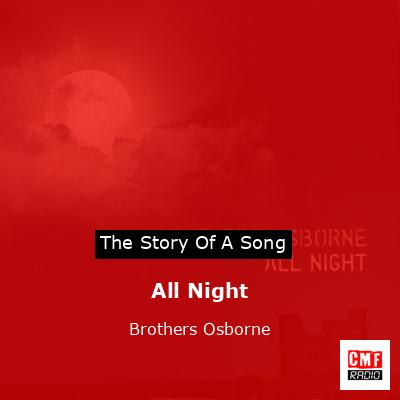 final cover All Night Brothers Osborne