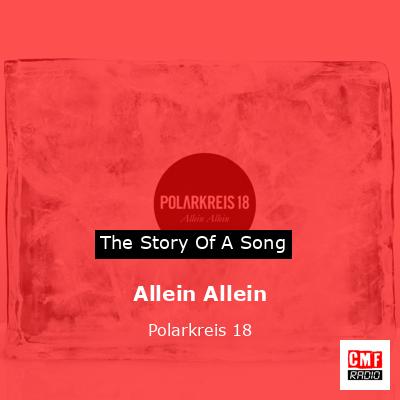 final cover Allein Allein Polarkreis 18