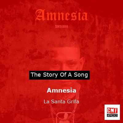 final cover Amnesia La Santa Grifa
