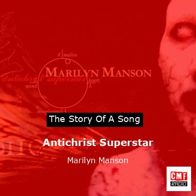 final cover Antichrist Superstar Marilyn Manson